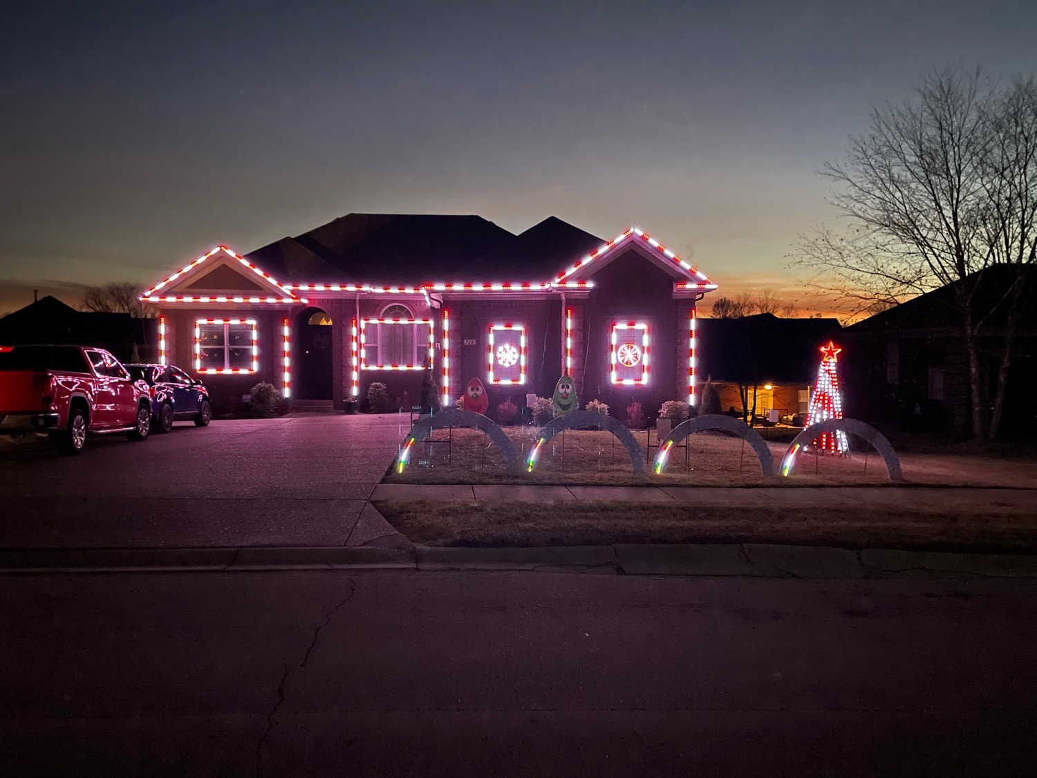Musical Light Show, Christmas lights in Mount Washington, KY (photo 2)
