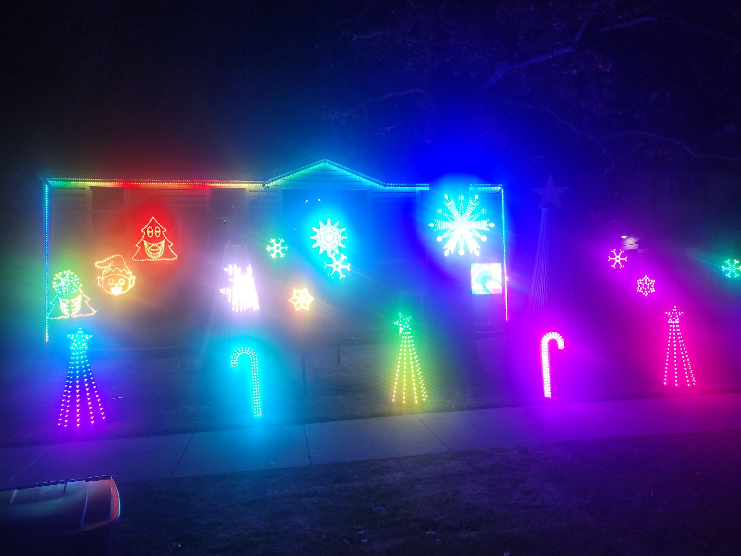 schiffers shining christmas, Christmas lights in Downers Grove, IL (photo 1)