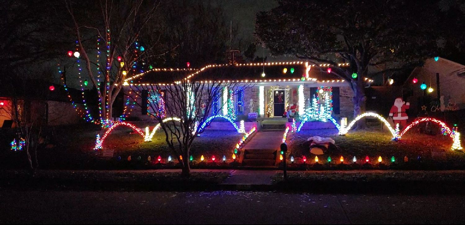 2024 Christmas on the Creek Light Show, Christmas lights in Richardson, TX (photo 1)