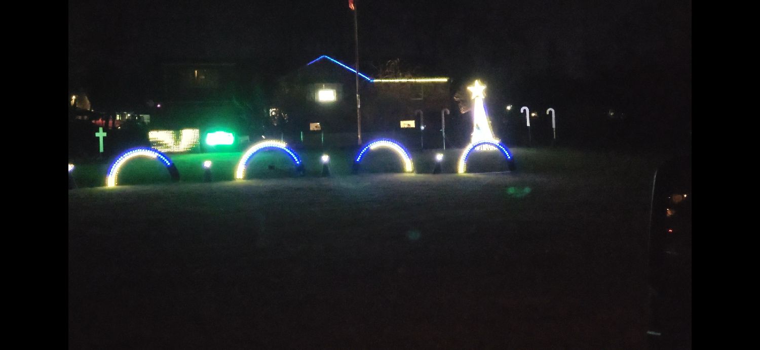 Dancing Christmas Lights. Tune to 105.3FM FM, Christmas lights in Eighty Four, PA (photo 1)