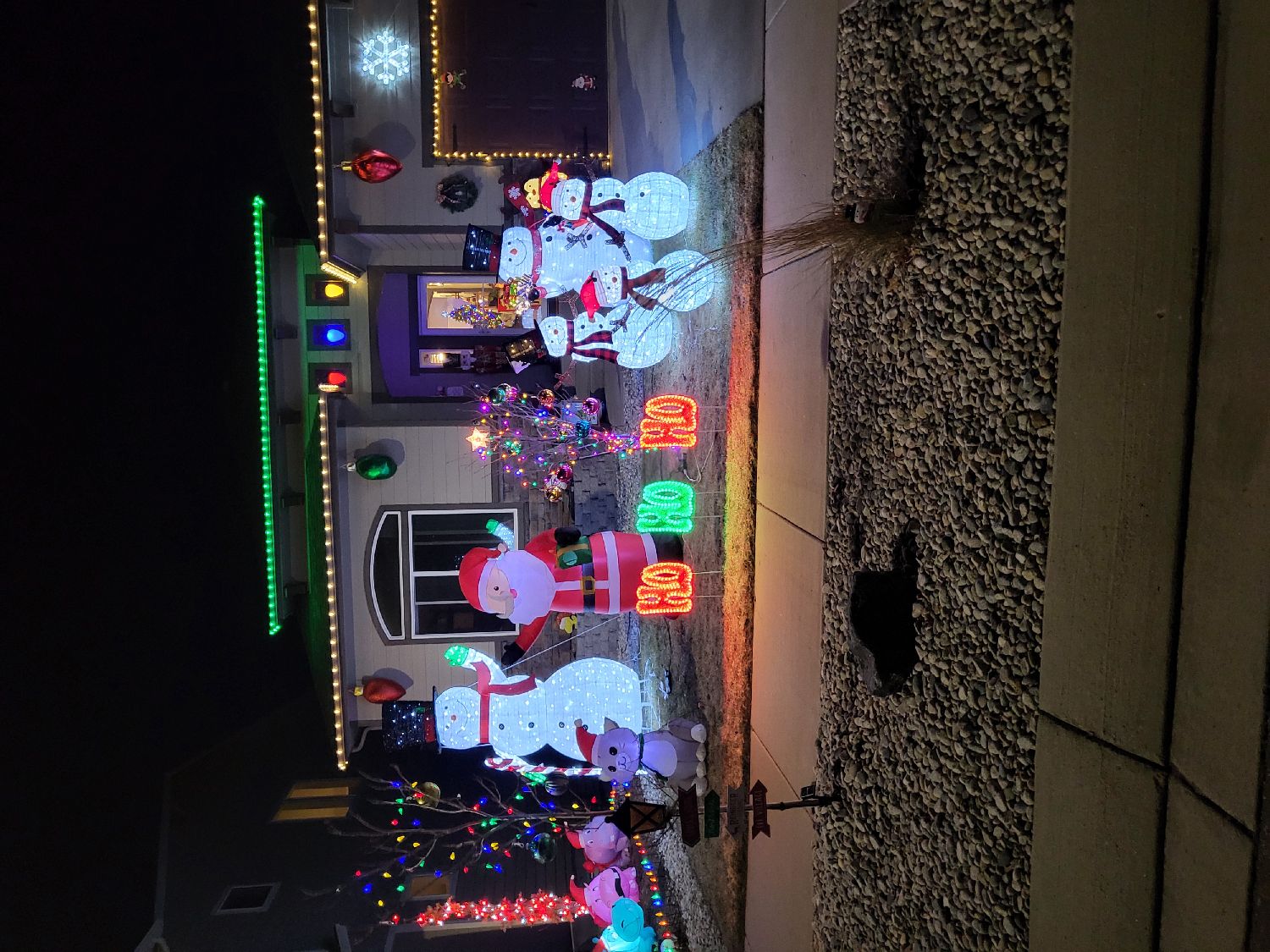 Christmas Lights and Snowmen, Christmas lights in Peyton, CO (photo 1)