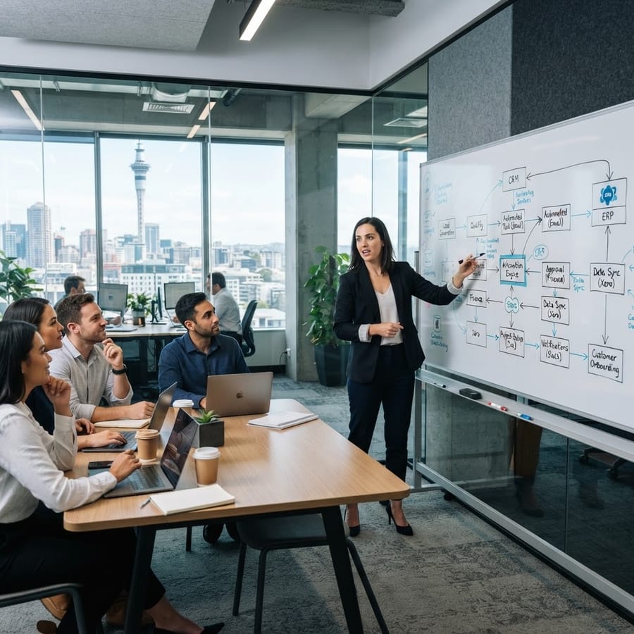 Business Process Automation in New Zealand: How Excel, VBA, and Workflow Automation Improve Enterprise Efficiency
