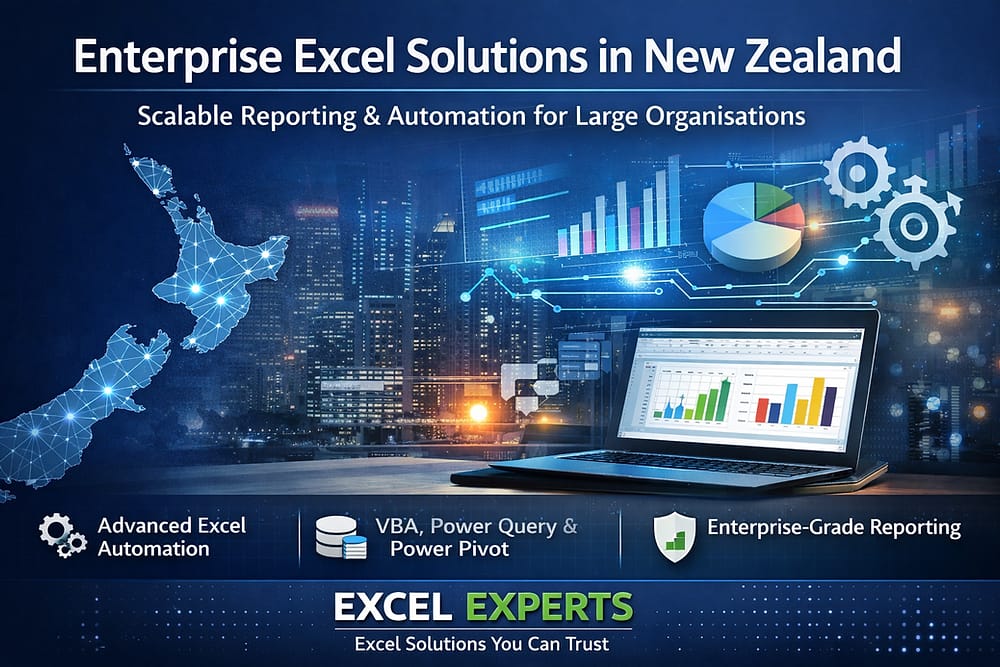Enterprise Excel & VBA Automation for NZ Businesses: Strategic Reporting, Risk-Aware Decision Support, and Scalable Data Workflows