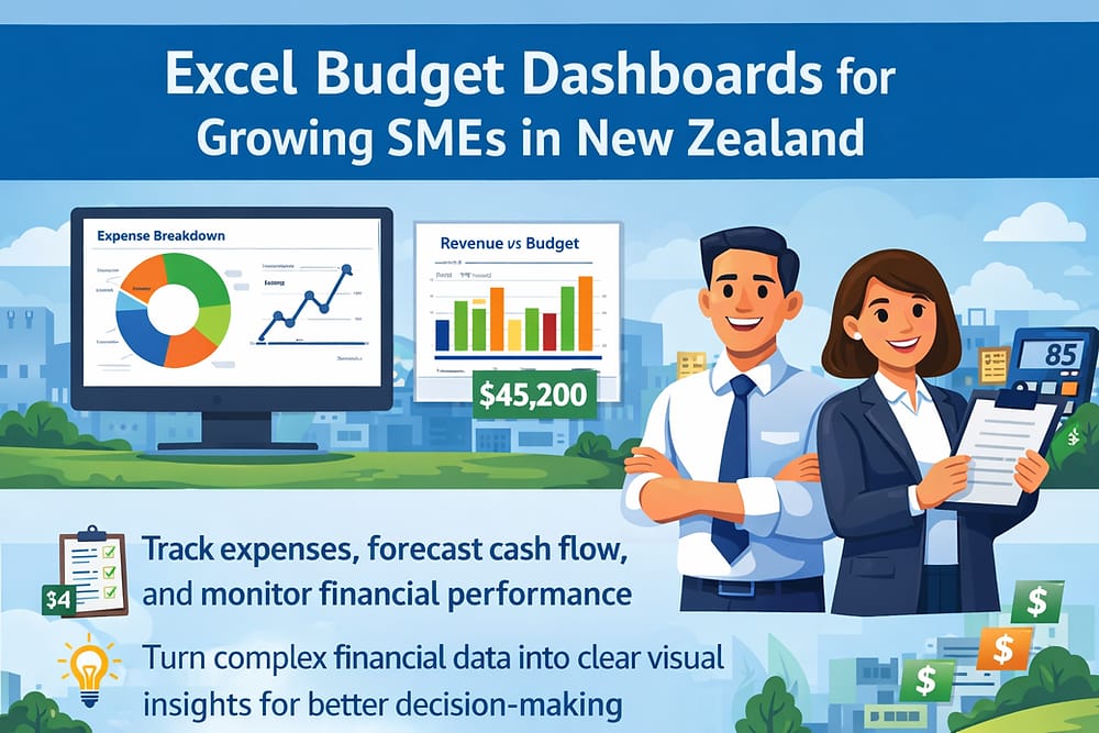 Excel Budget Dashboards for Growing SMEs in New Zealand