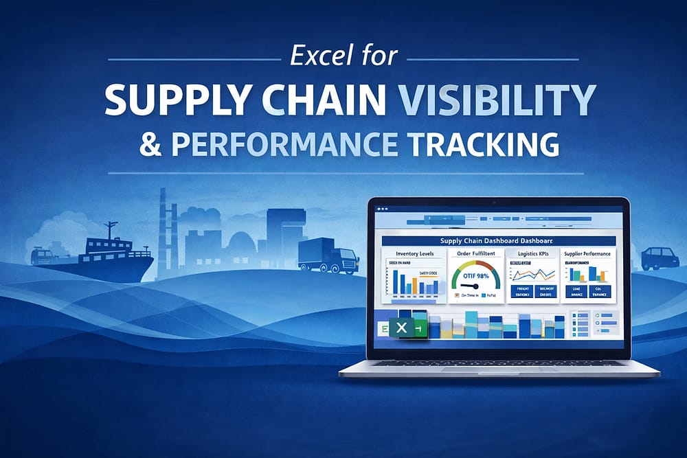 Excel Experts for Supply Chain Visibility and Performance Tracking in New Zealand
