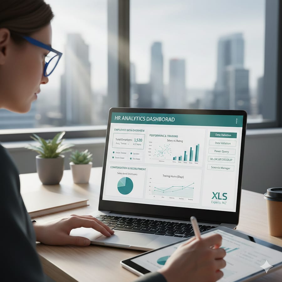 Excel for HR: 12 Powerful Solutions to Master Employee Data, Performance, and Compensation
