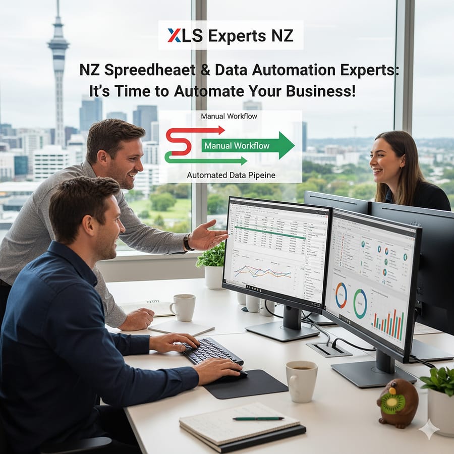 NZ Spreadsheet & Data Automation Experts: It's Time to Automate Your Business!