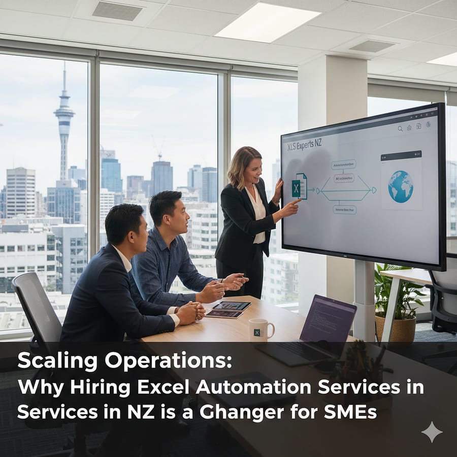 Scaling Your Operations: Why Hiring Excel Automation Services in NZ is a Game Changer for SMEs