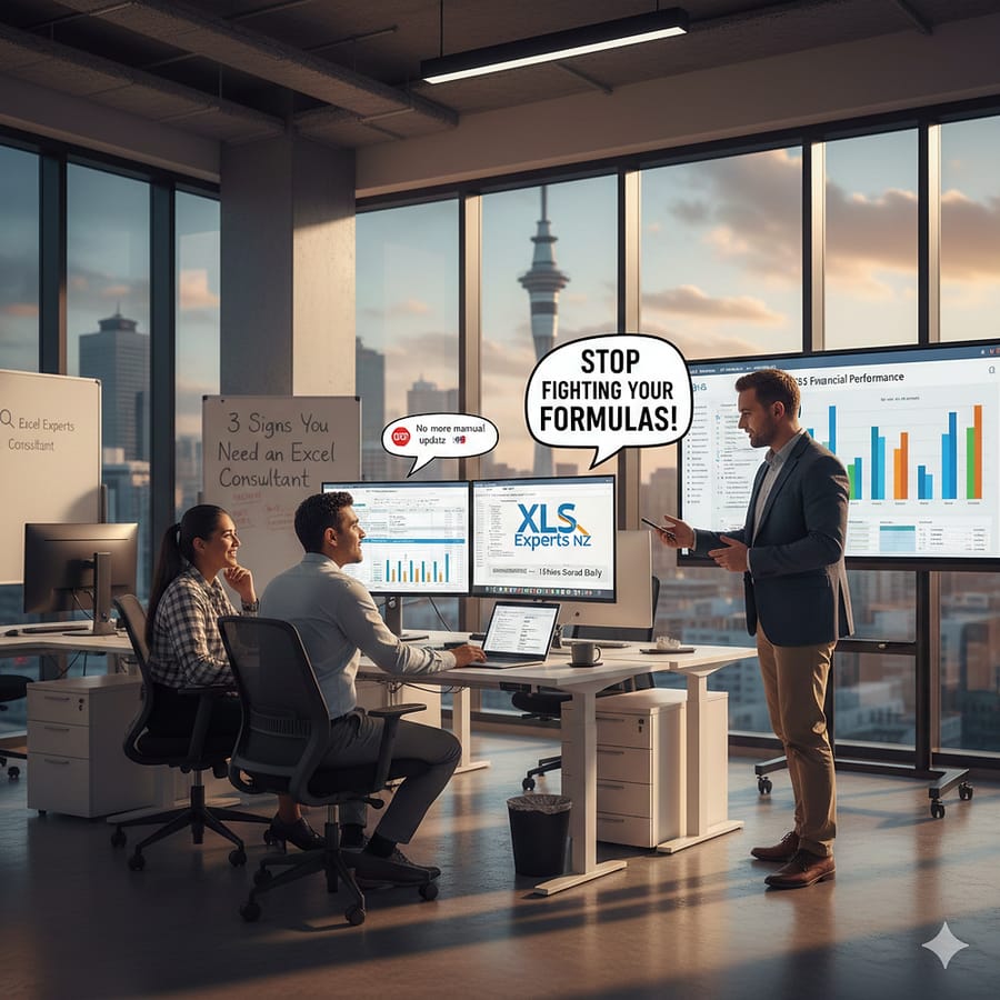 Stop Fighting Your Formulas: 3 Signs You Need an Excel Consultant