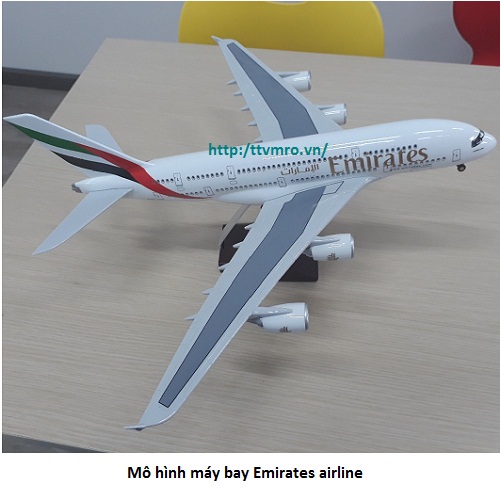 Mô hình máy bay Emirates airline