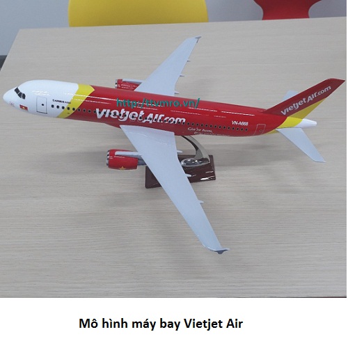 Mô hình máy bay Vietjet Air