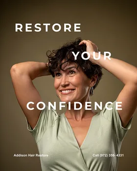 Brand slogan graphic: restore confidence.