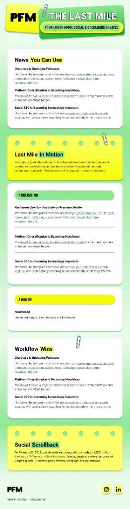 Email campaign example (1 of 2)