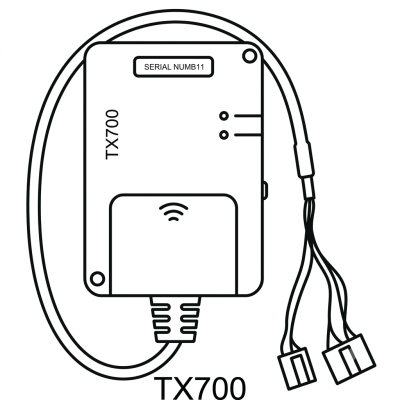 텔라딘사의 TX700 차량관제·산업용 모뎀