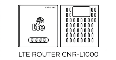 씨앤에스링크사의 LTE 라우터 CNR-L1000