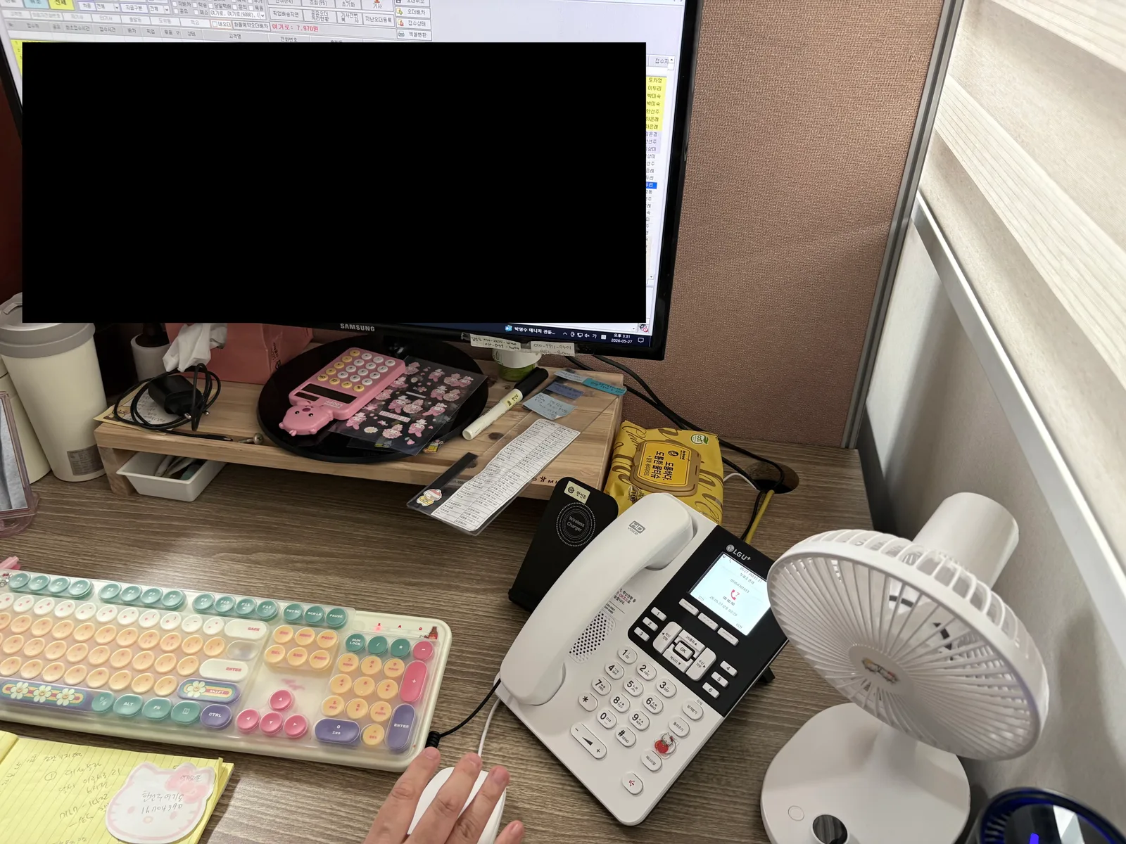 엔콜&오천퀵서비스 사무실 LG유플러스 오피스넷 인터넷·전화 설치 후기 사진 4