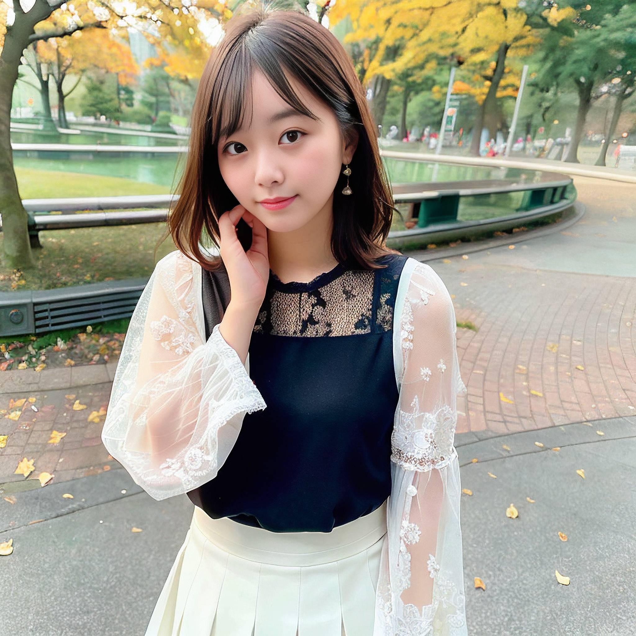 a woman in a pink dress talking on a cell phone 