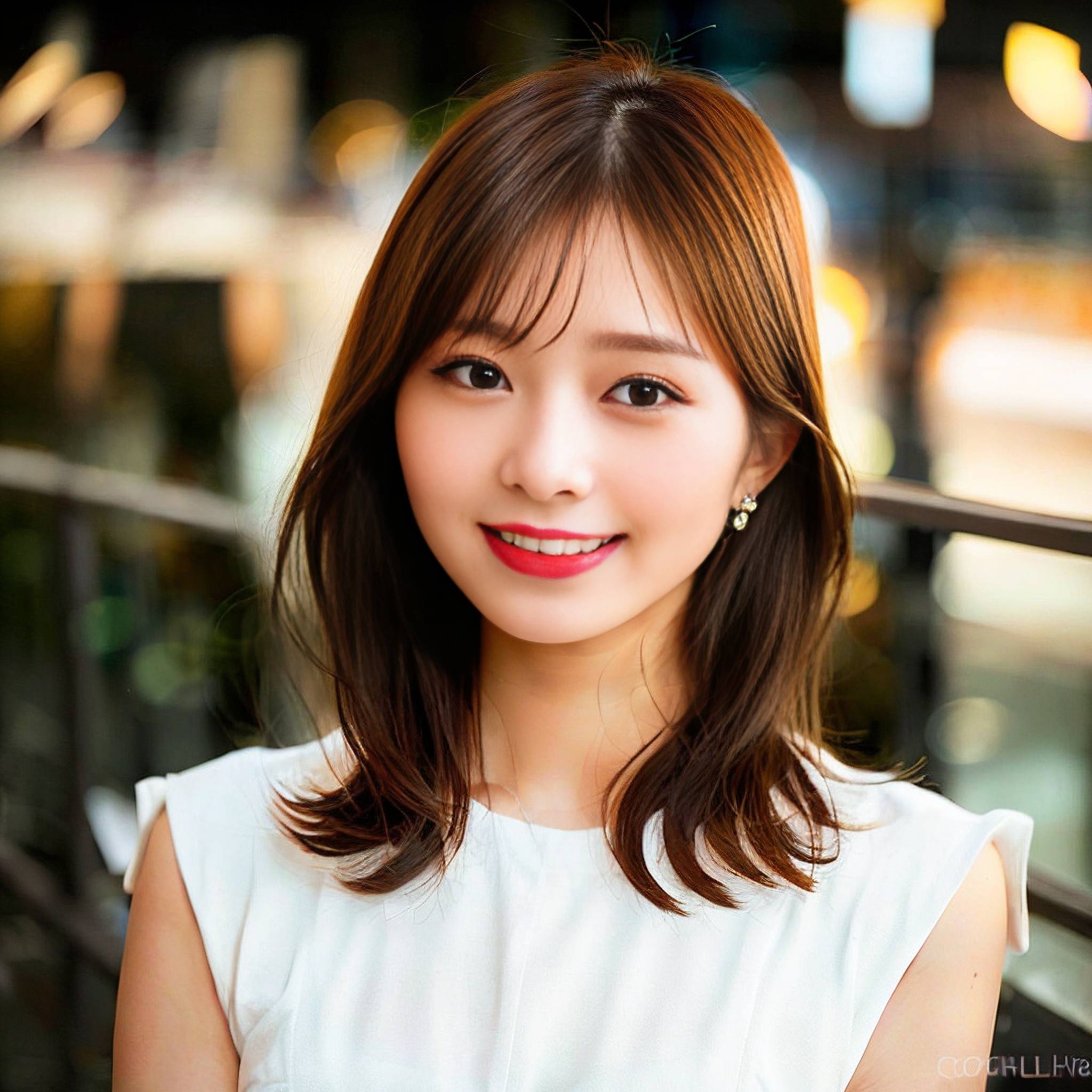 a beautiful young woman posing for a picture 