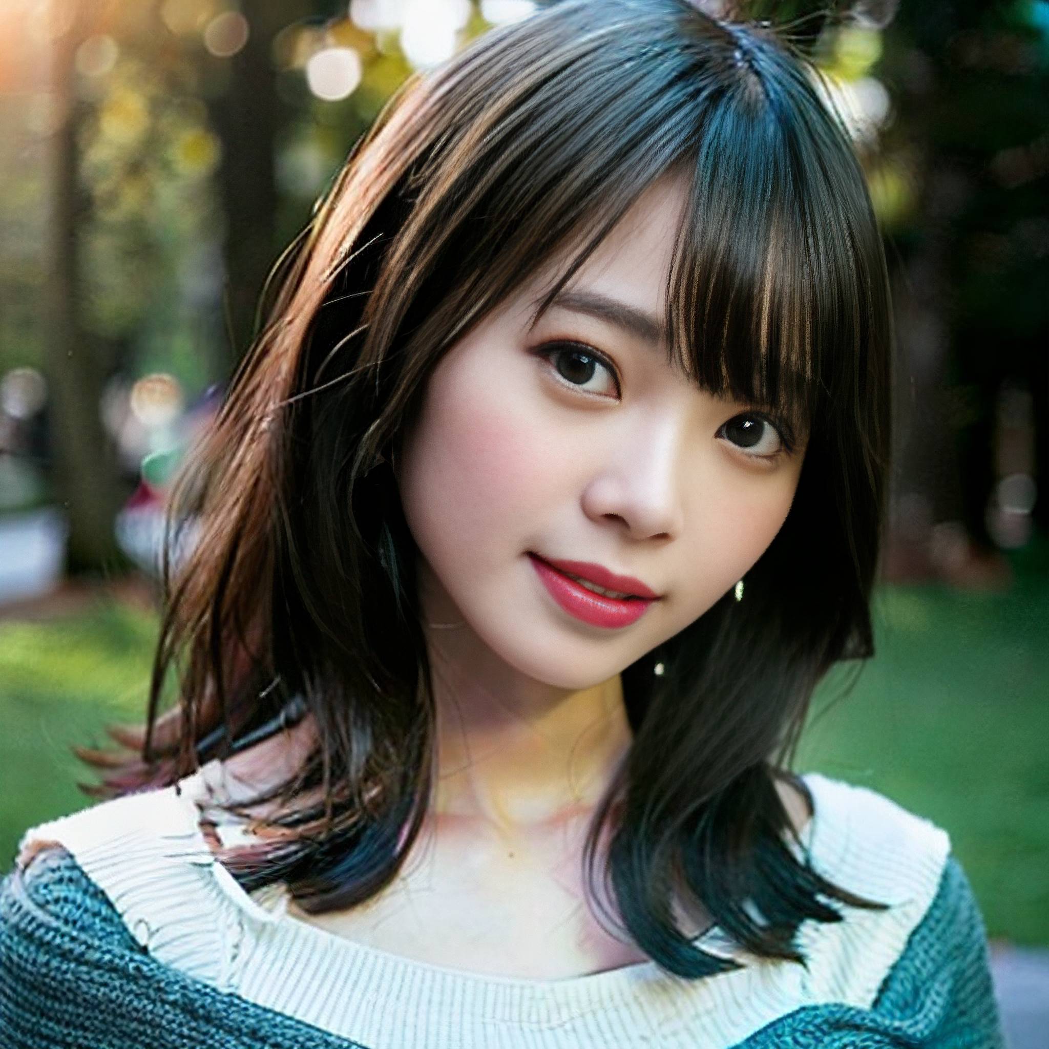 a beautiful young woman in a blue dress posing for a picture 