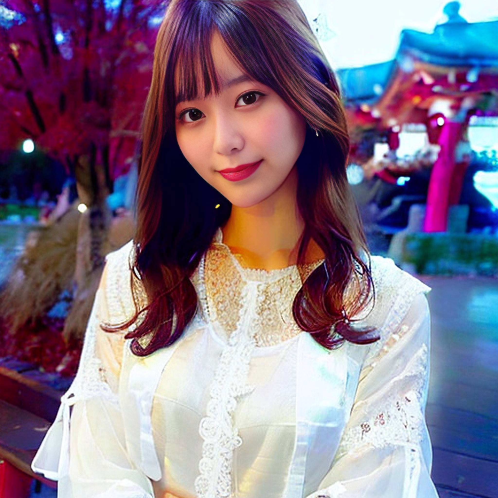 a beautiful young woman posing for a picture 