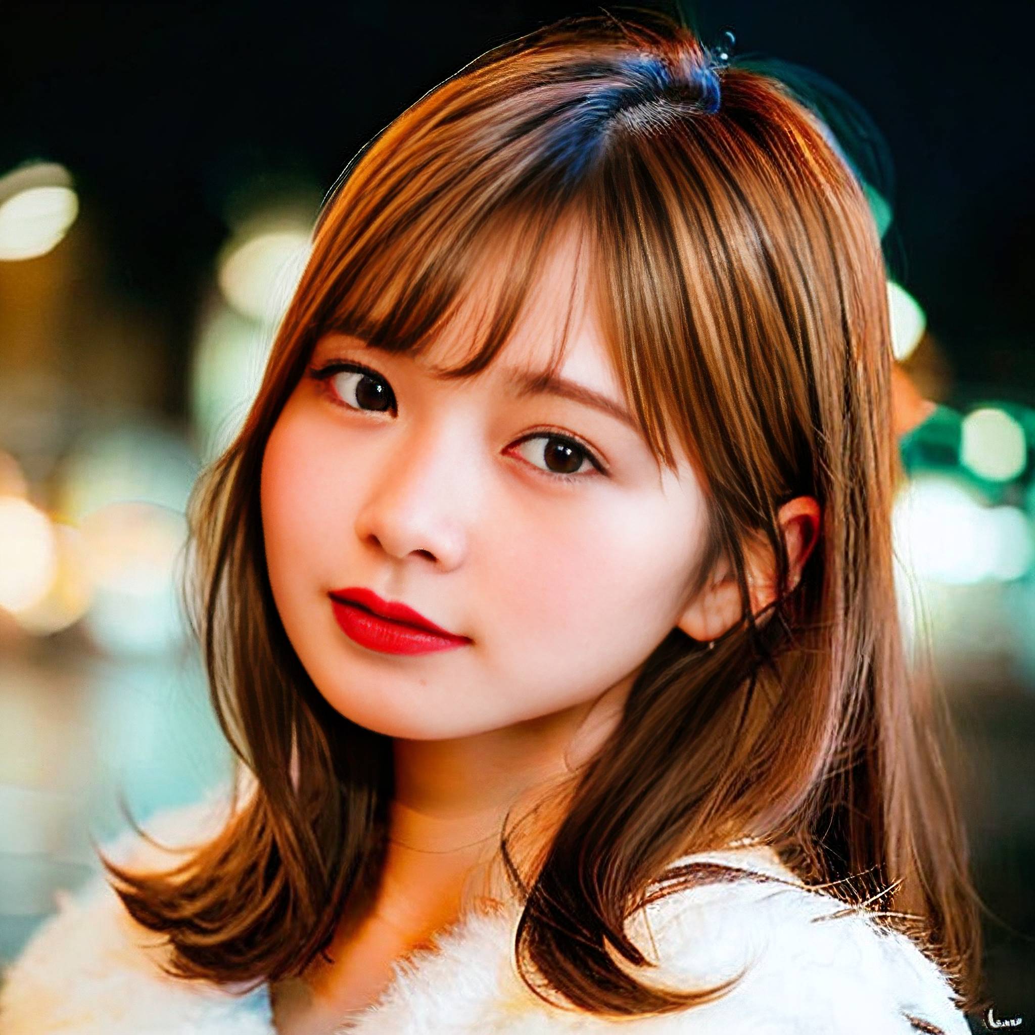 a beautiful young woman in a white dress holding a black and white object 