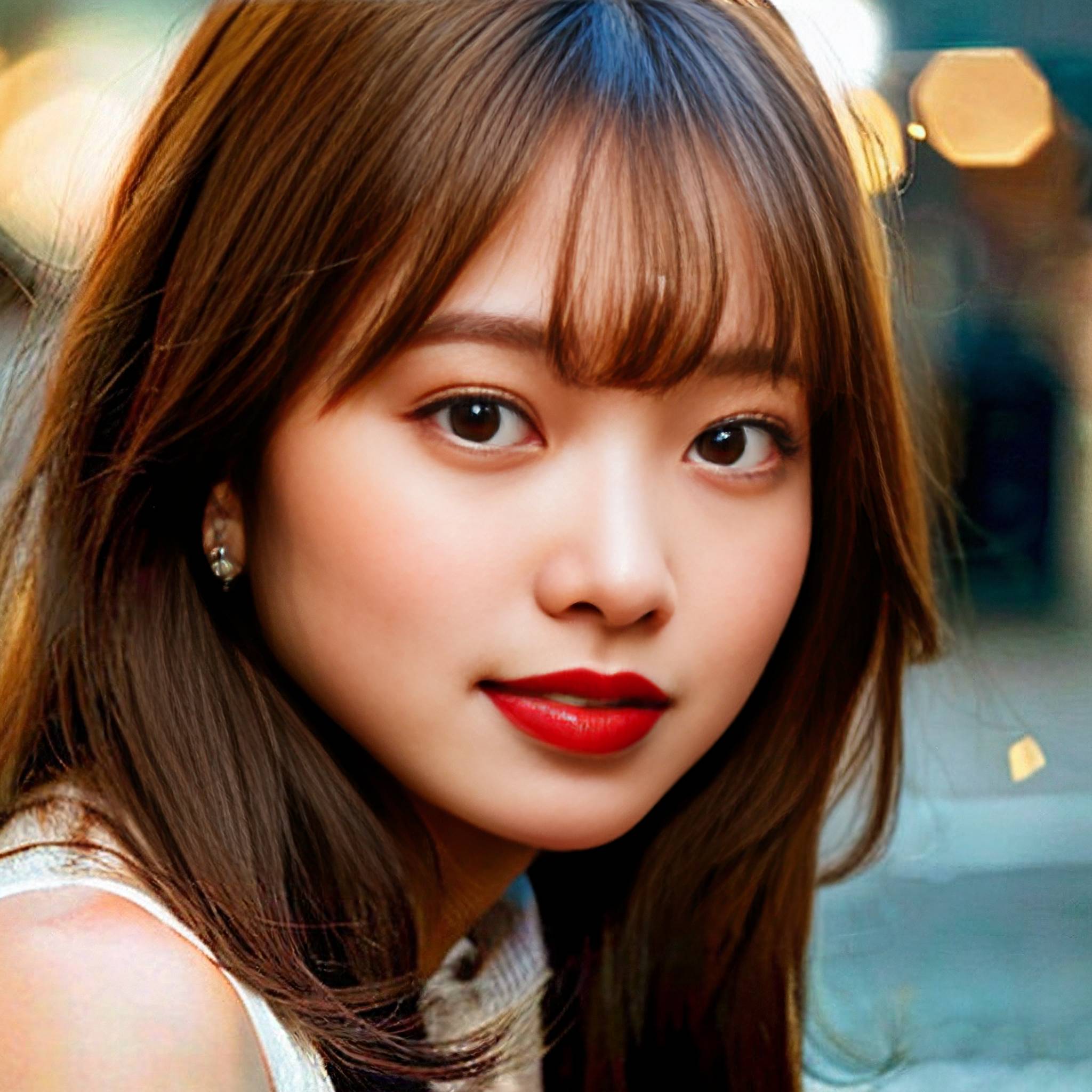 a beautiful young woman with long blonde hair posing for the camera 