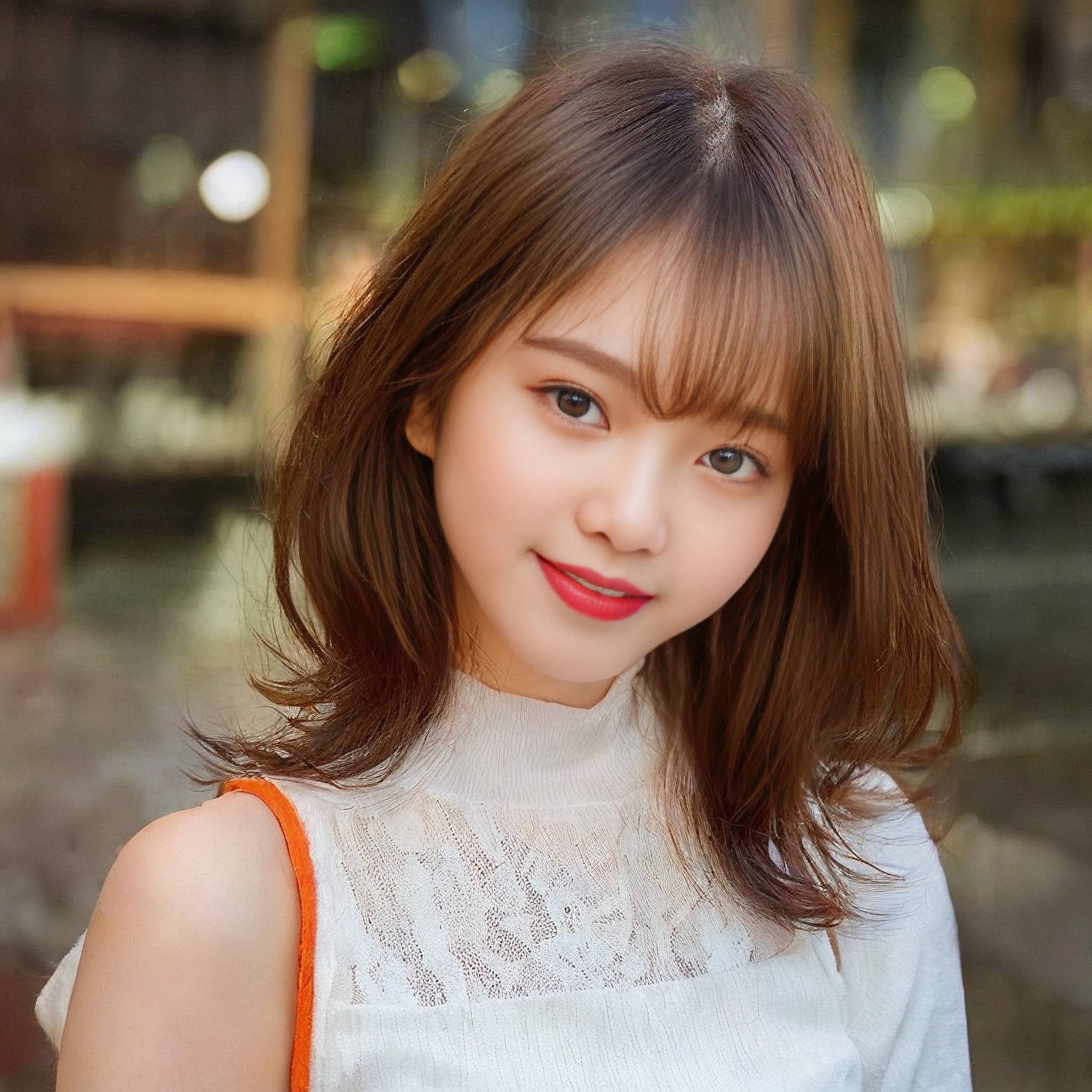 a young girl is posing for a picture 