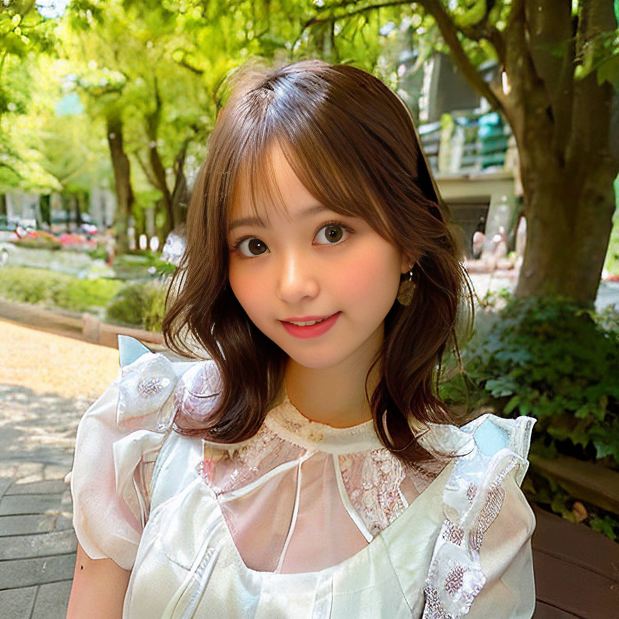 a beautiful young woman posing for a picture 