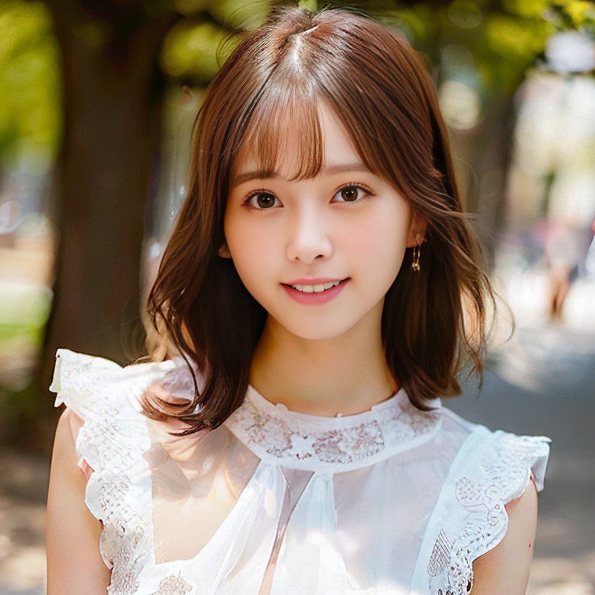 a beautiful young woman posing for a picture 