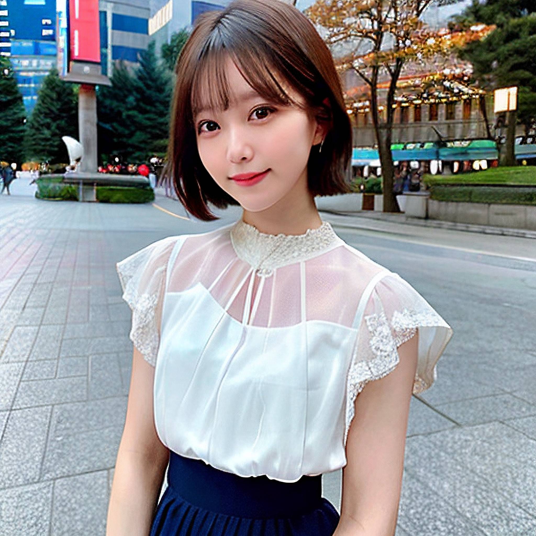 a young girl wearing a pink dress and holding a pink flower 