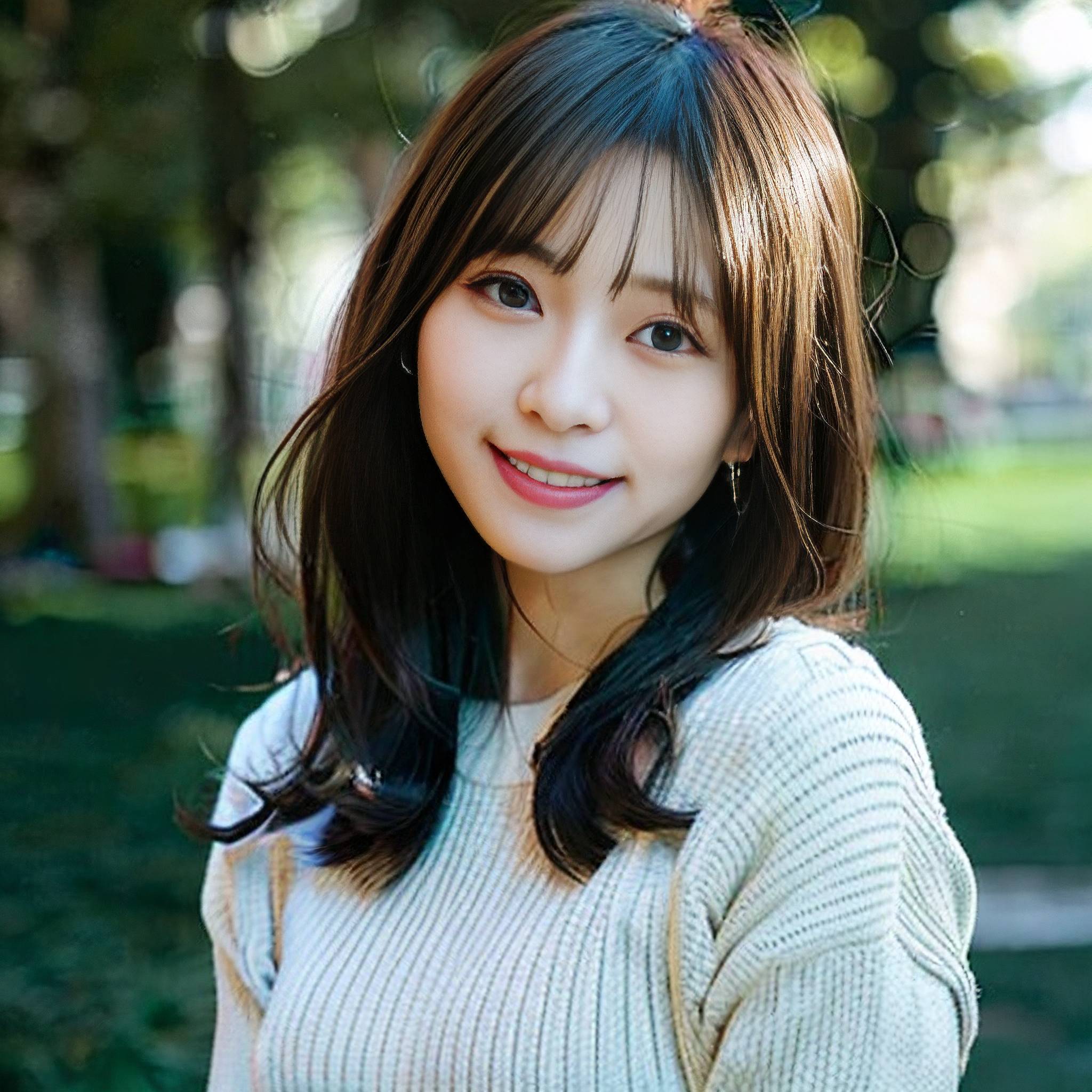 a woman in a white shirt and black pants posing for a picture 