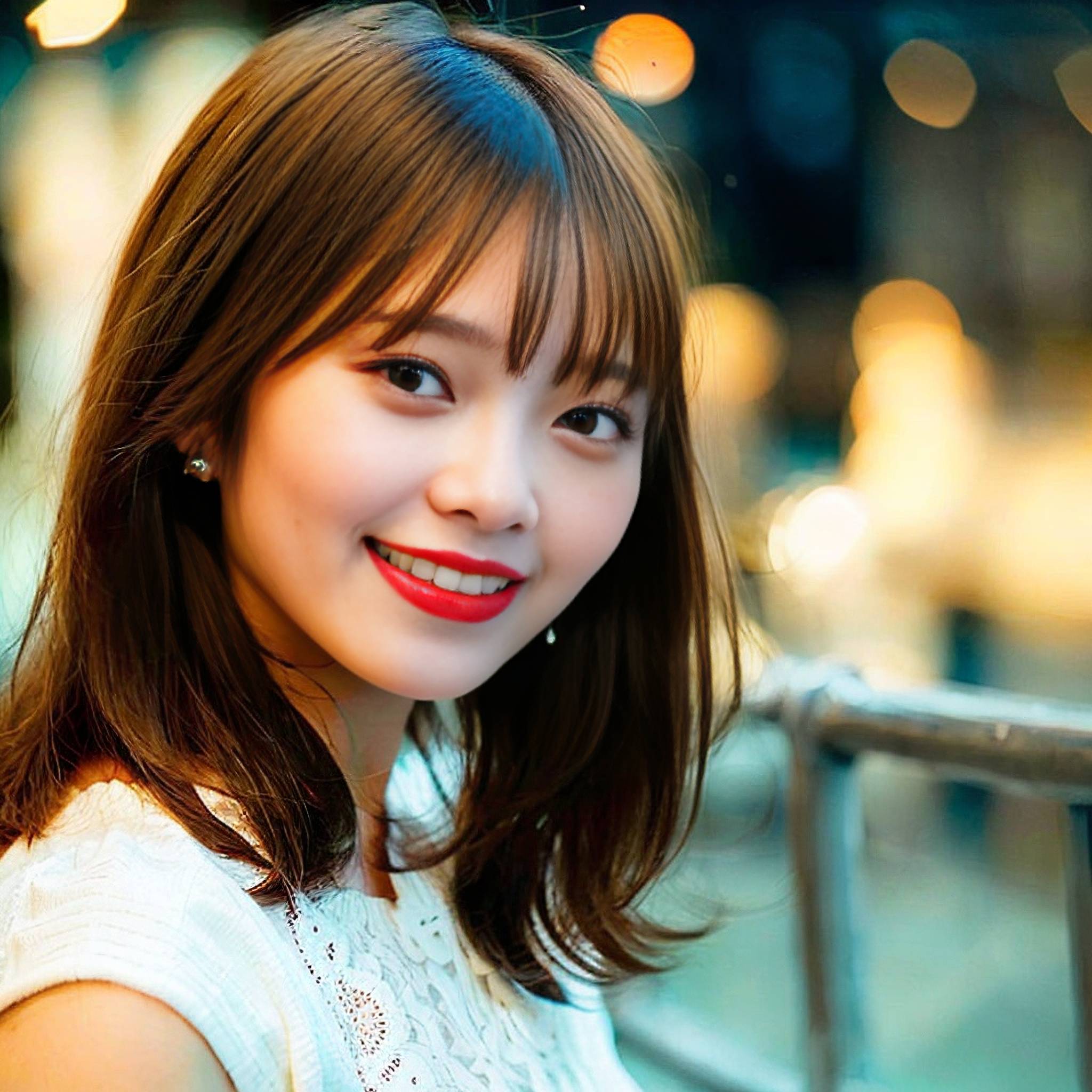 a beautiful young woman posing for a picture 