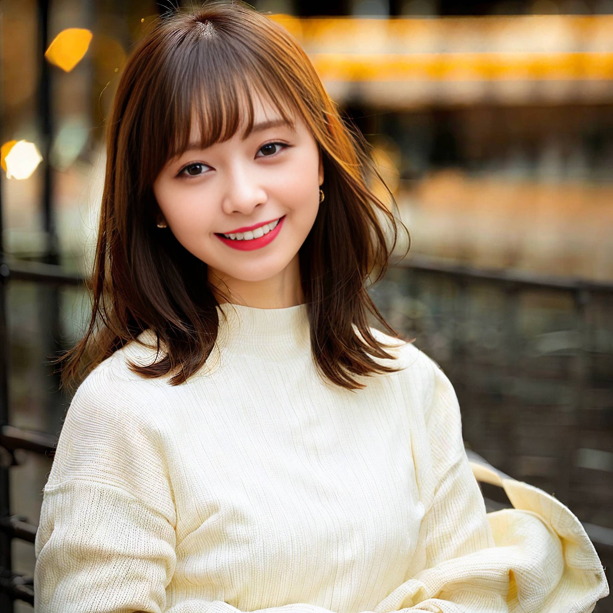 a woman in a white dress sitting on a bench 