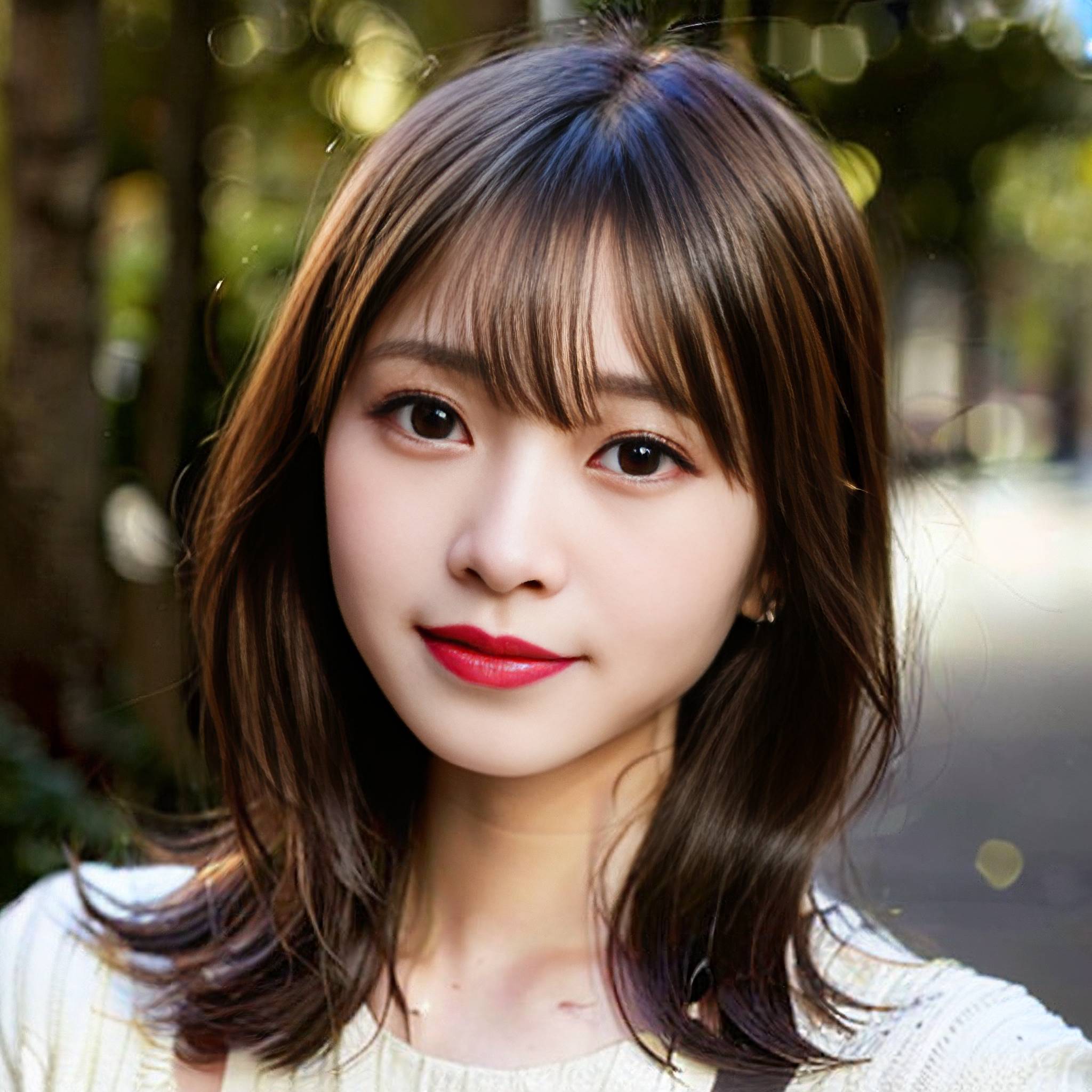 a young woman is posing for a picture 