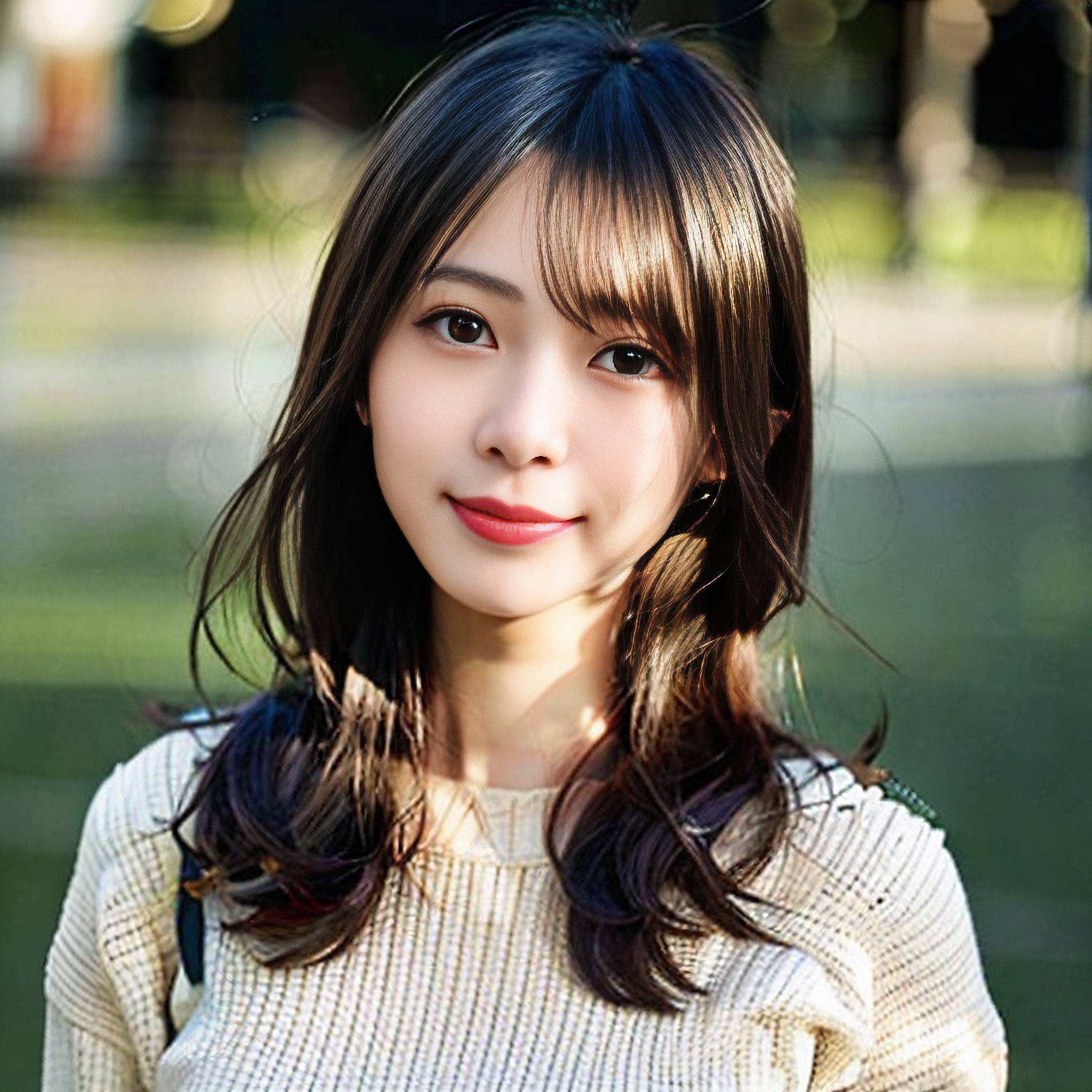 a young woman smiles while posing for a picture 