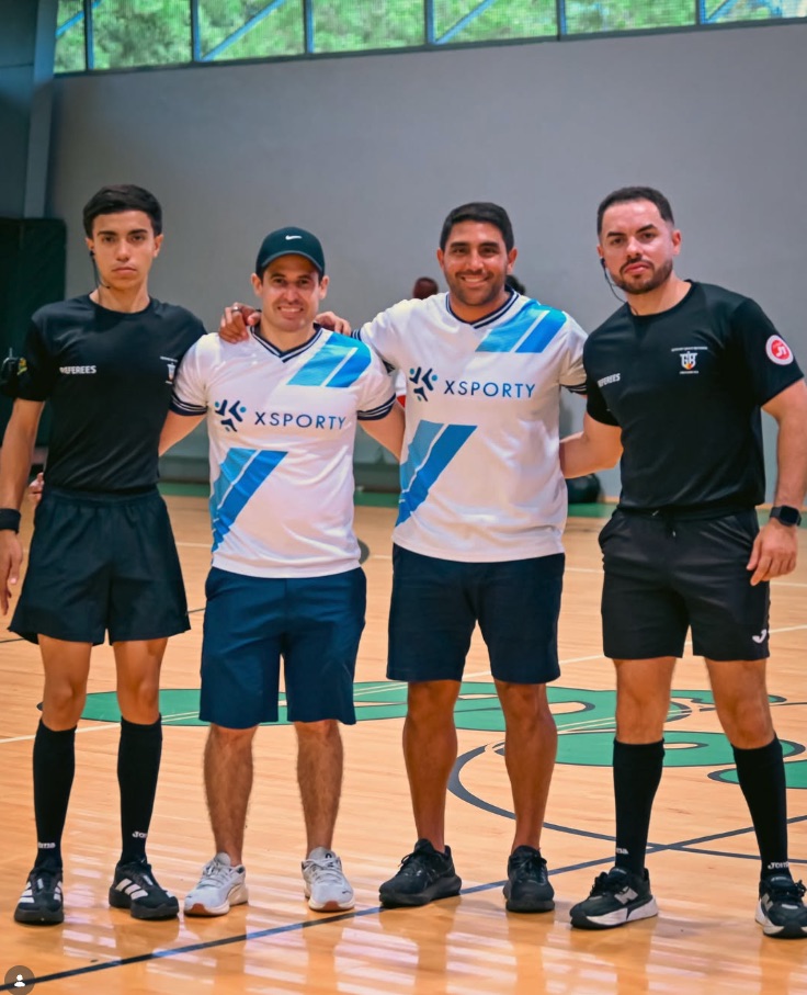 Xsporty team with GBG Referees officials