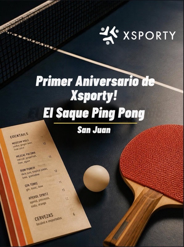 Aniversario - Ping-Pong con Xsporty en El Saque