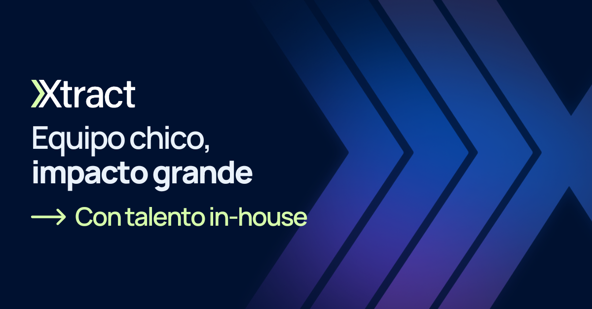 Menos es más: equipos chicos, impacto grande. 