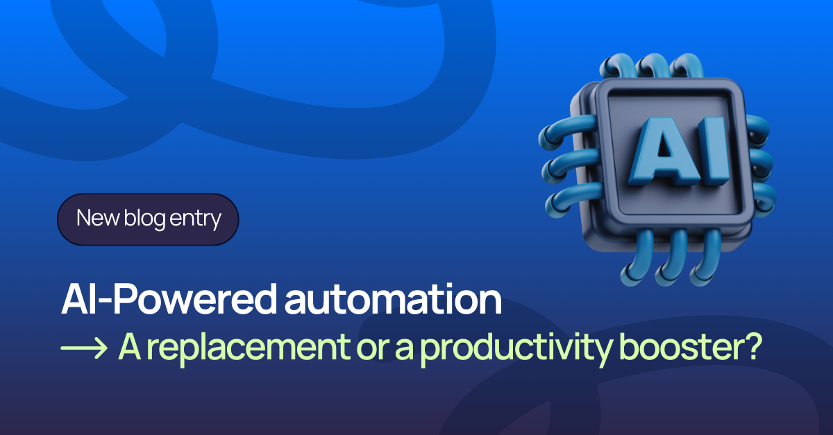 La inteligencia artificial al servicio de la  automatización: ¿Un reemplazo o un complemento?