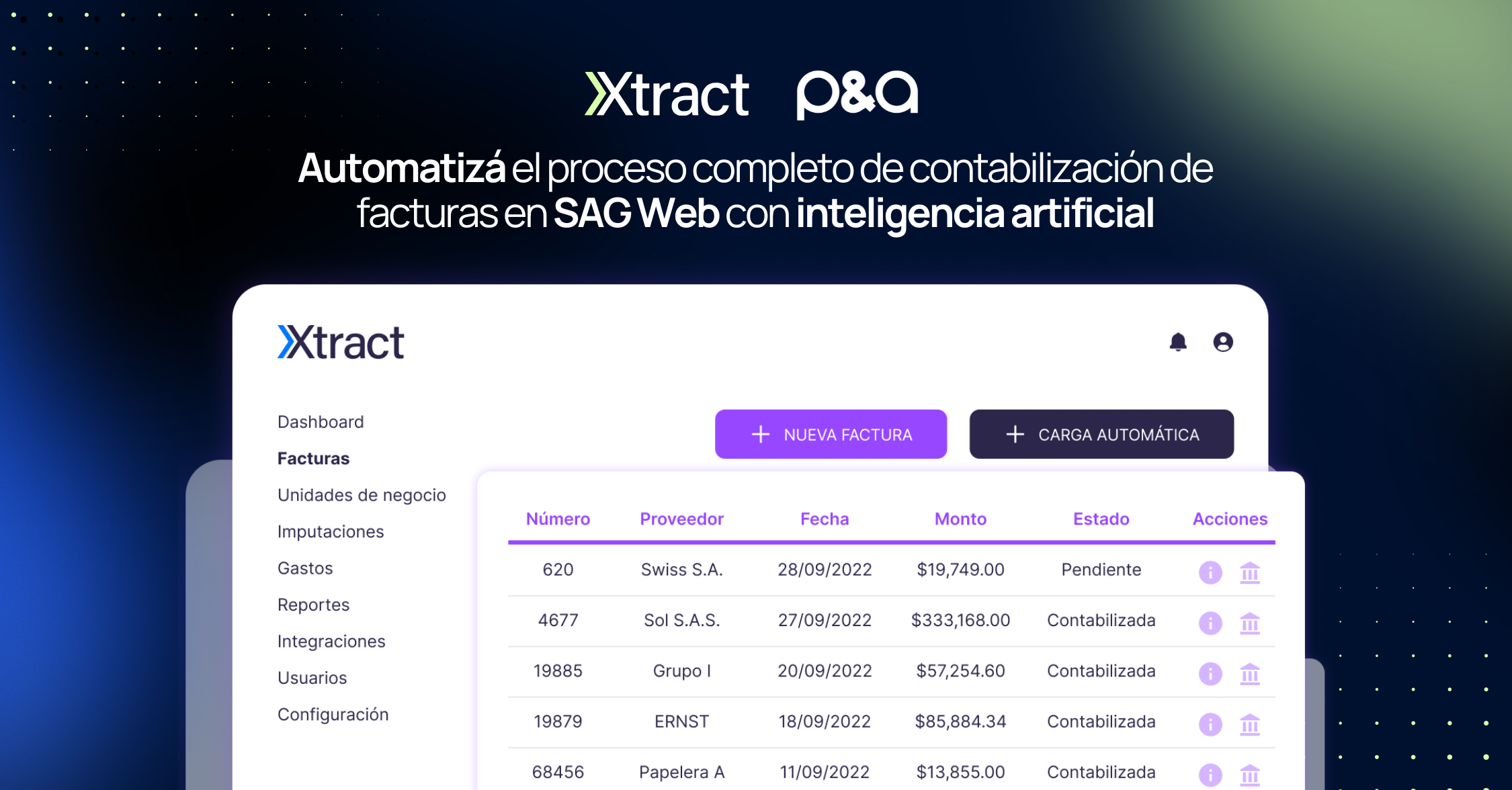 Adiós al trabajo manual: así ayudan Xtract y SAG Web a medianas empresas