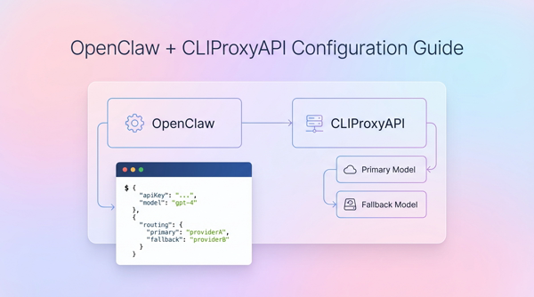 Hướng dẫn cấu hình CLIProxyAPI vào OpenClaw (Chuyển đổi model trên giao diện chat được)