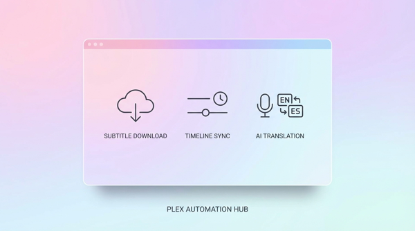Plex Subtitle Service: Tự tìm sub, sync lệch và dịch bằng AI