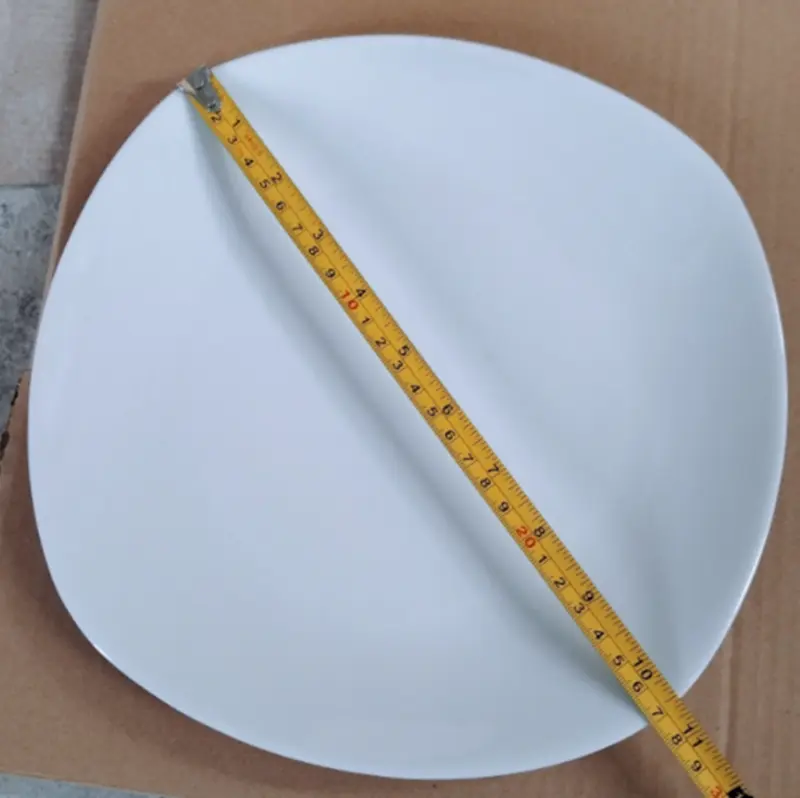 Plato Parrilla Blanco