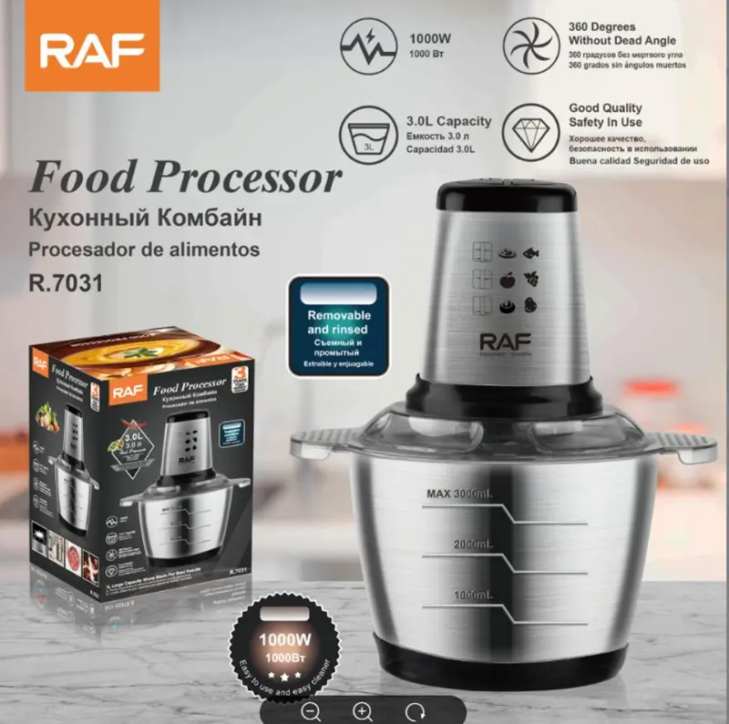 Procesador de alimentos eléctrico