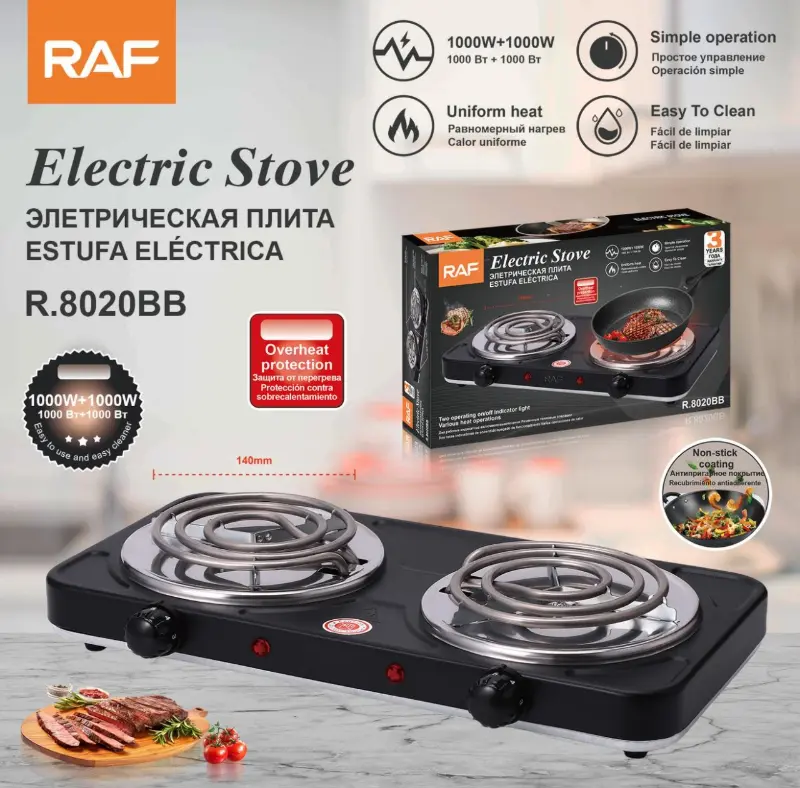 Cocina de 2 Ojo en Espiral