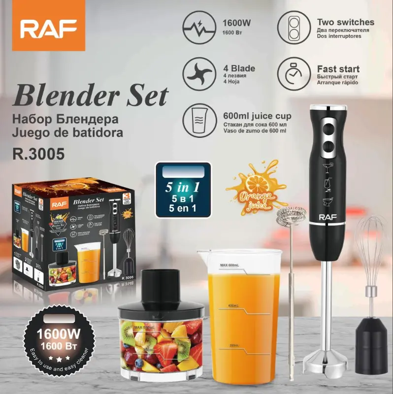 Juego de Batidora 5 en 1