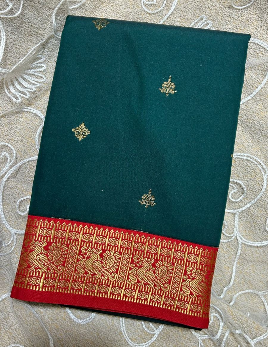 Emerald Temple Silk