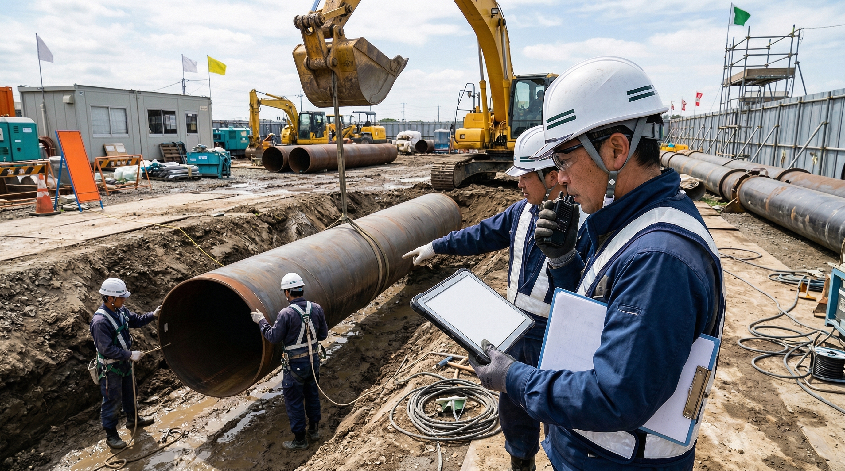 【働き方を改善したい方大歓迎／早朝・深夜工事なし／年休125日・直行直帰可／転勤なし】 ワークライフバランスを整えながら、長く安定してキャリアを築ける環境です！