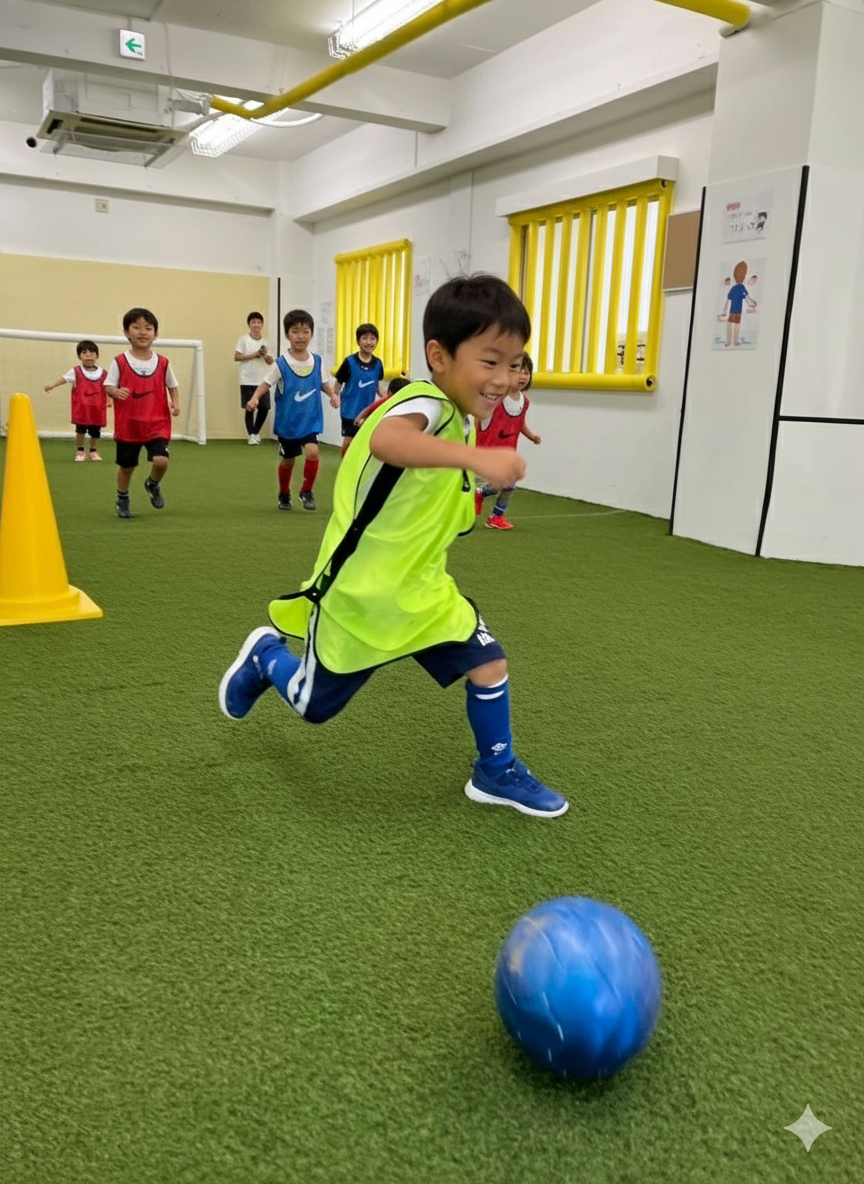 サッカーを中心とした放課後等デイサービスです