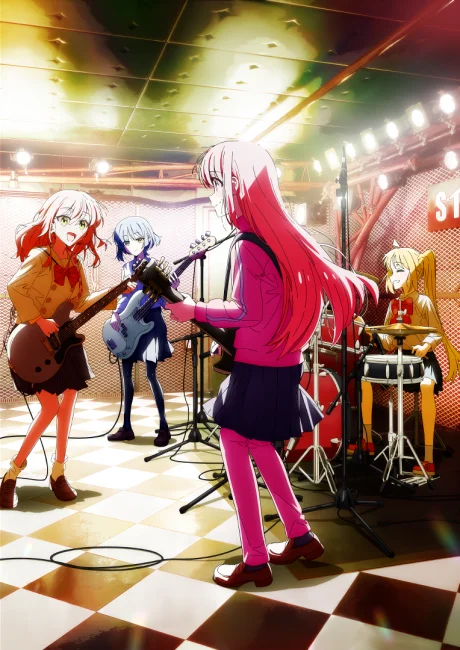 Bocchi the Rock! Türkçe dublaj afişi